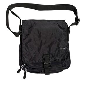 Derek Alexander Black Crossbody Bag with Versatile Design and Durable Material